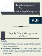 Supply Chain Management Vs Customer Relationship Management