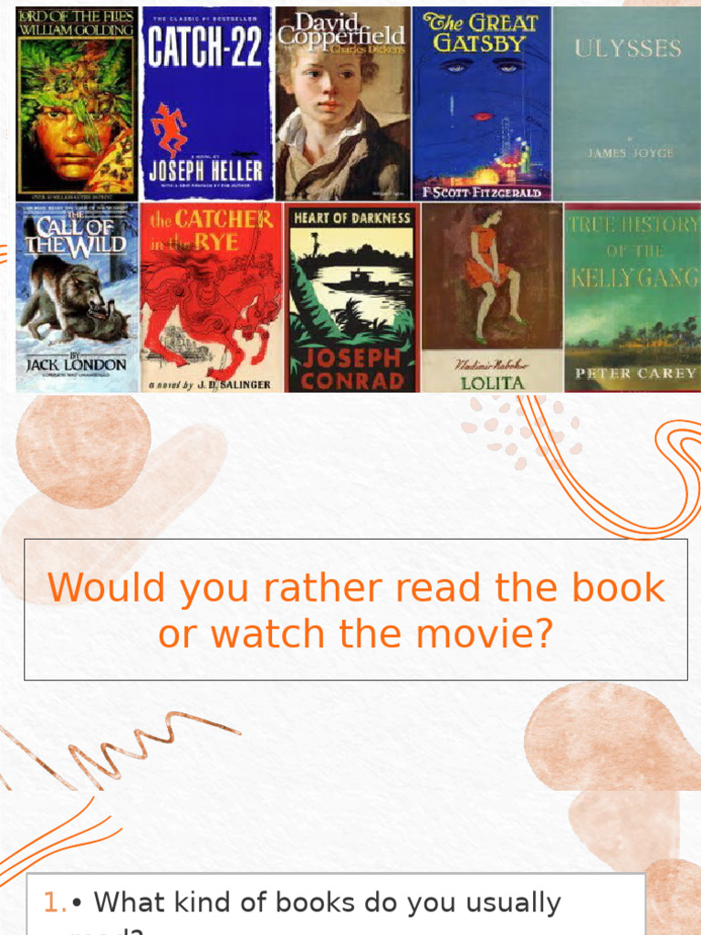 Exploring Book Preferences and Choices | PDF
