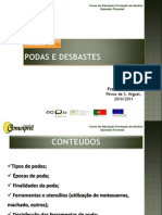 Podas e Desbastes