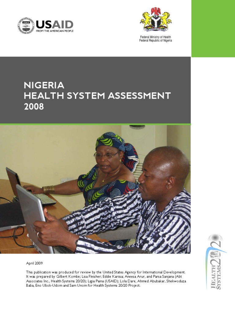 Nigeria Health System Assessment 2008 | PDF | Health System | World ...