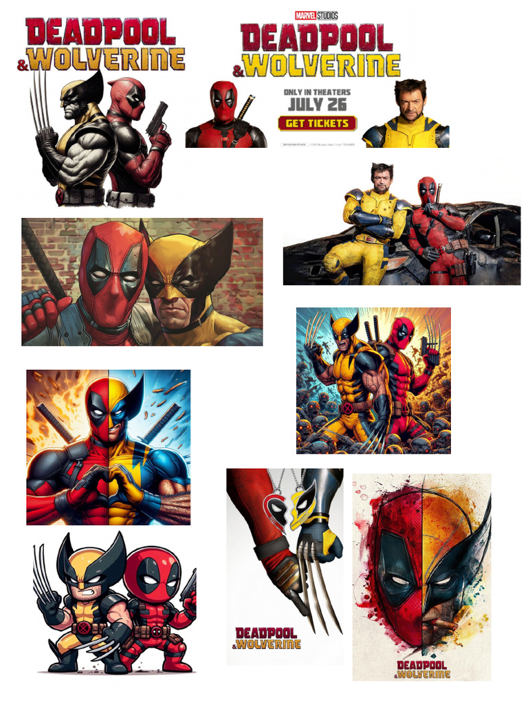 Deadpool y Wolverine PDF
