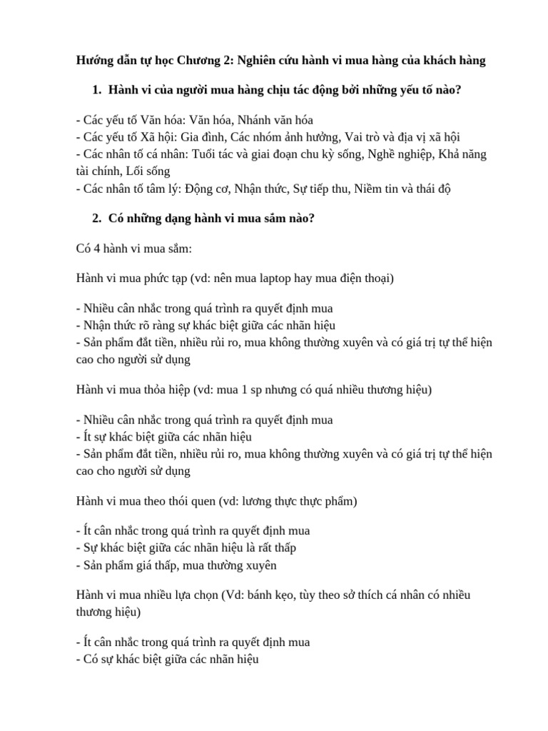 HDTH Chương 2 | PDF
