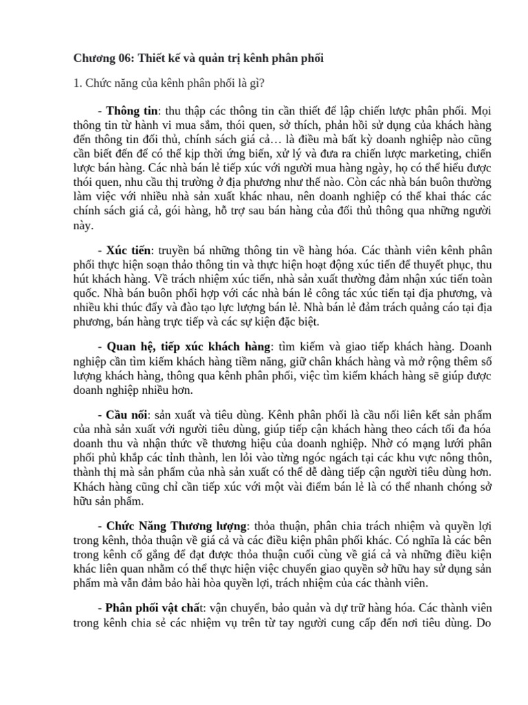 HDTH Chương 6 | PDF