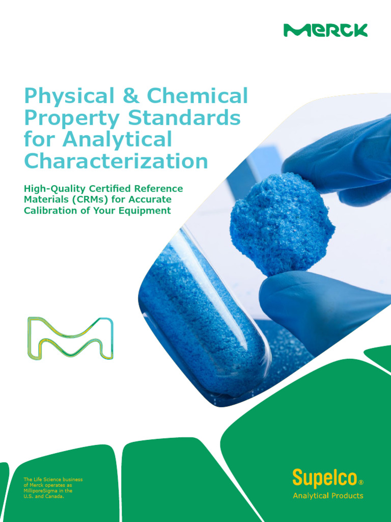 Certified Reference Materials for Calibration | PDF | Buffer Solution | Ph