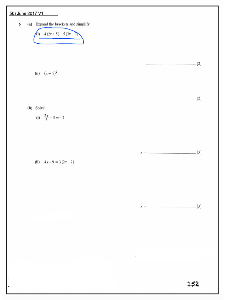 Abdullah Maths - Test Chapter 6 | PDF