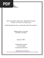 IRIS - the case for Free Education