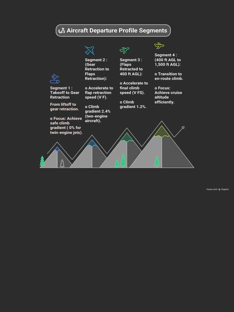 Aircraft Departure Profile Segments | PDF