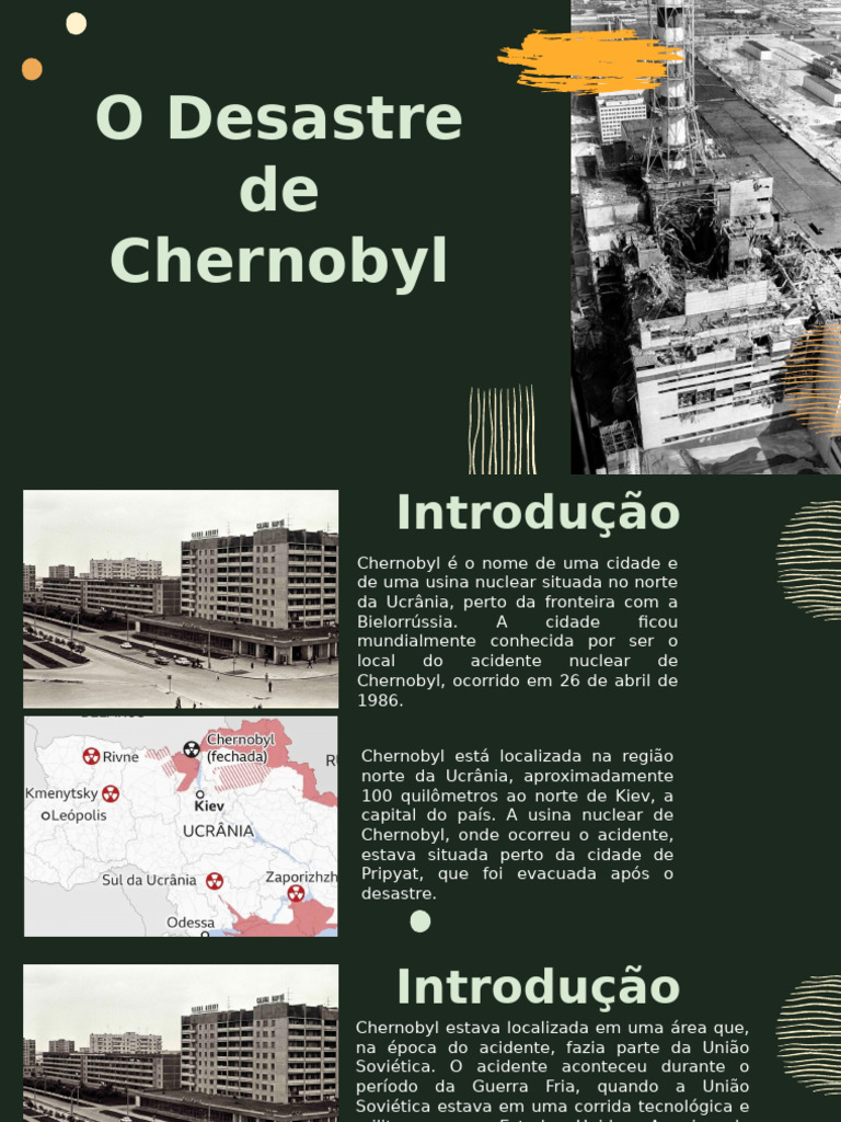 CHERNOBYL | PDF | Desastre de Chernobyl | Reator nuclear