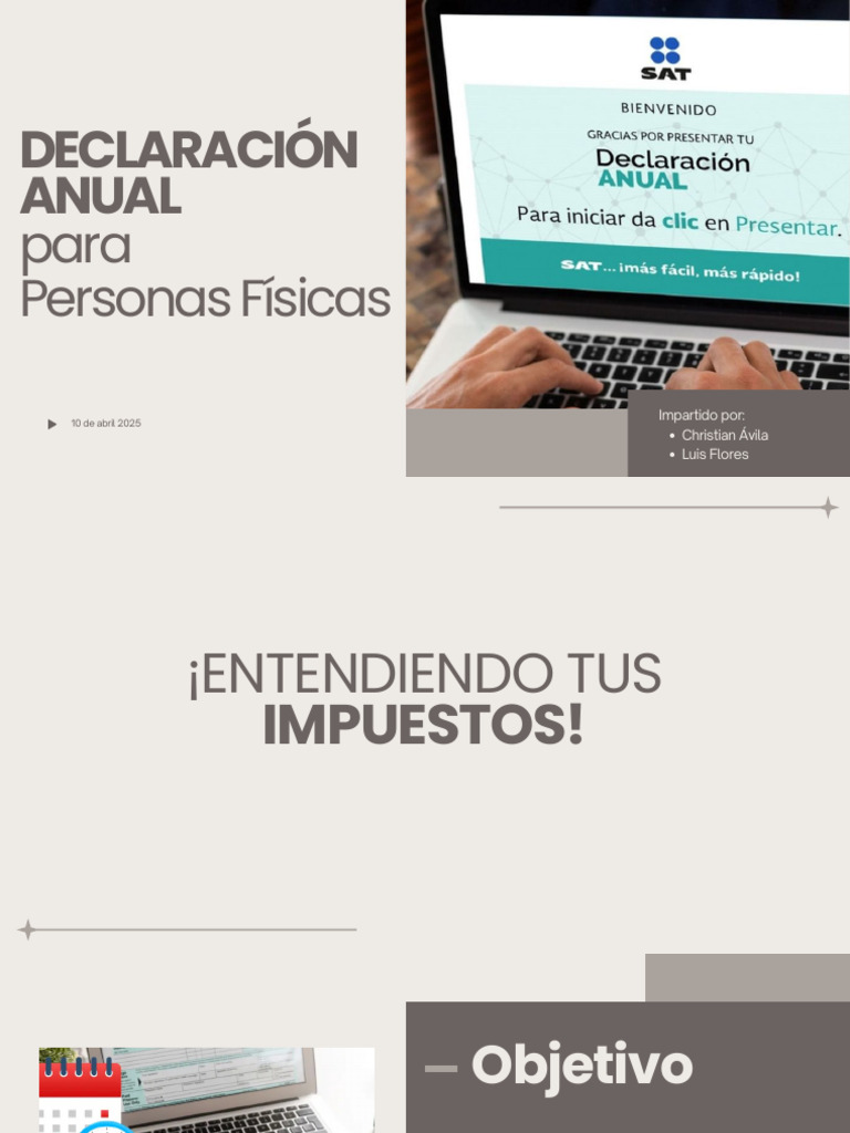 Declaraciones y Deducciones Personales | PDF | Impuestos | Factura