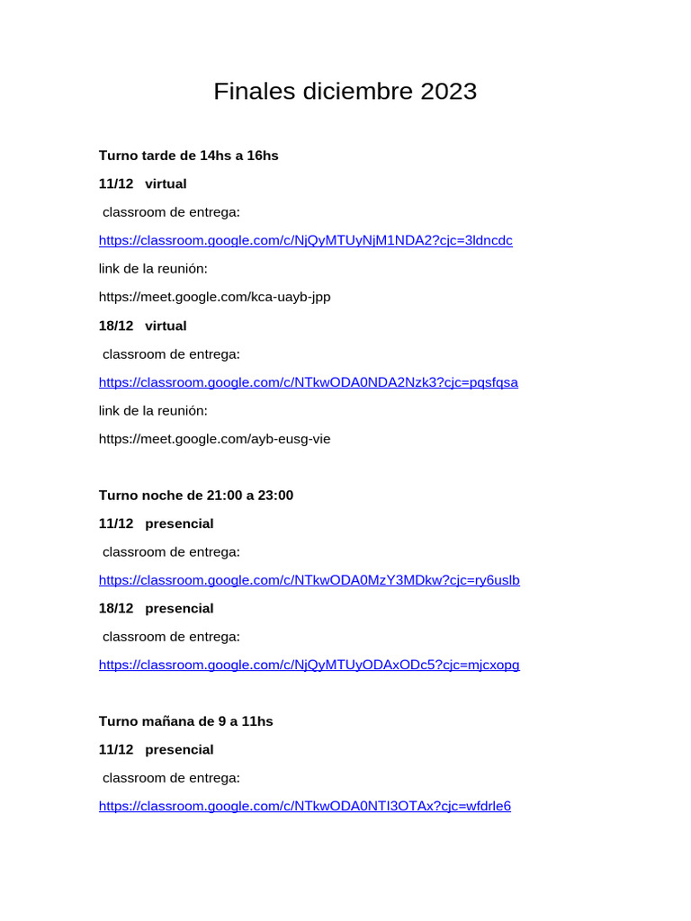 Finales Diciembre 2023 Trabajo Práctico Pdf
