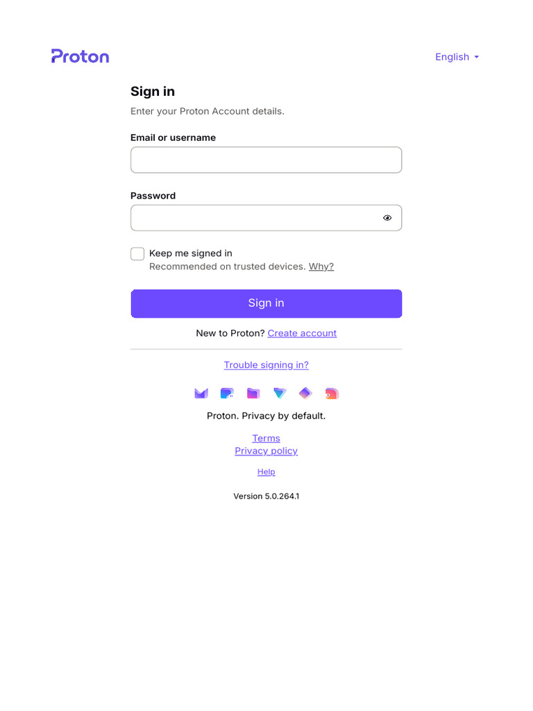 Sign In to Your Proton Account | PDF