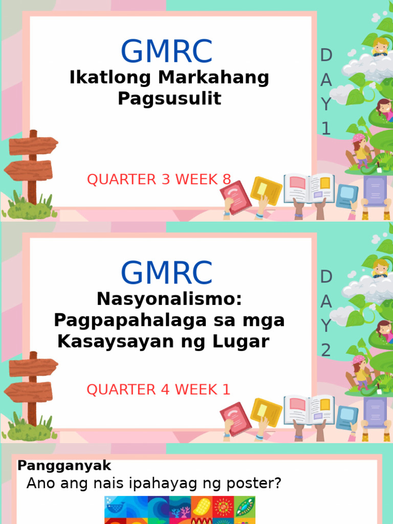 GMRC4 Q4 W1 PPT Matatag | PDF