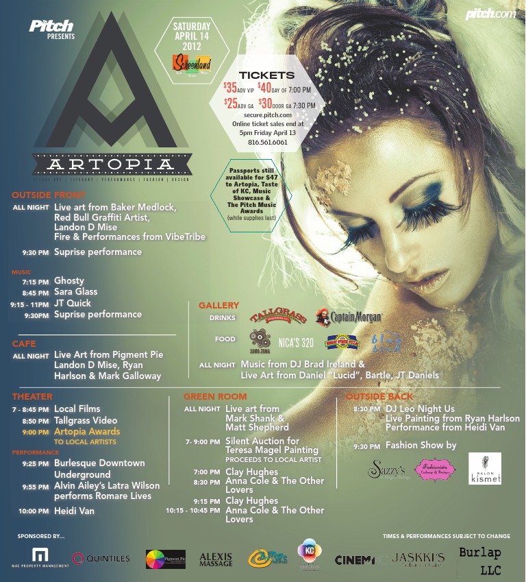 Artopia Schedule | PDF