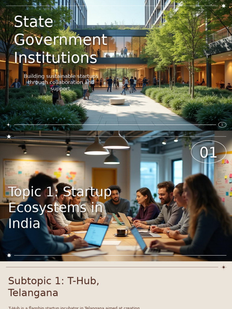 Startup Ecosystem Support in India | PDF | Startup Company | Small ...