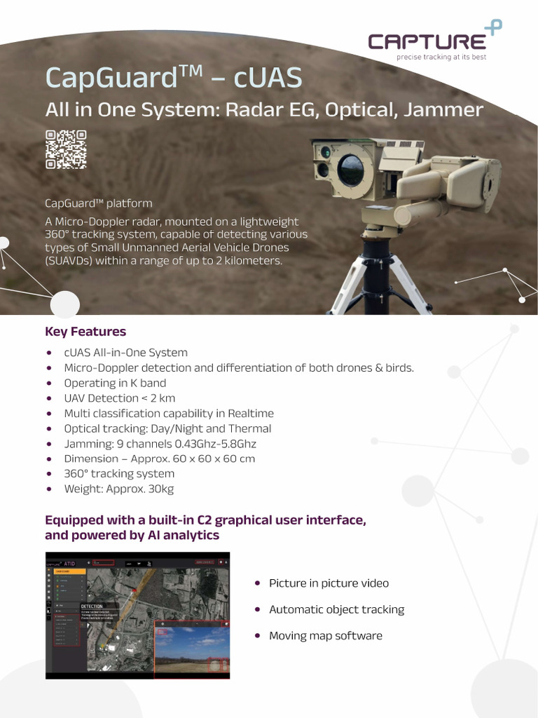 CapGuard ATID-EG-JAM Brochure Rev I | PDF | Unmanned Aerial Vehicle ...