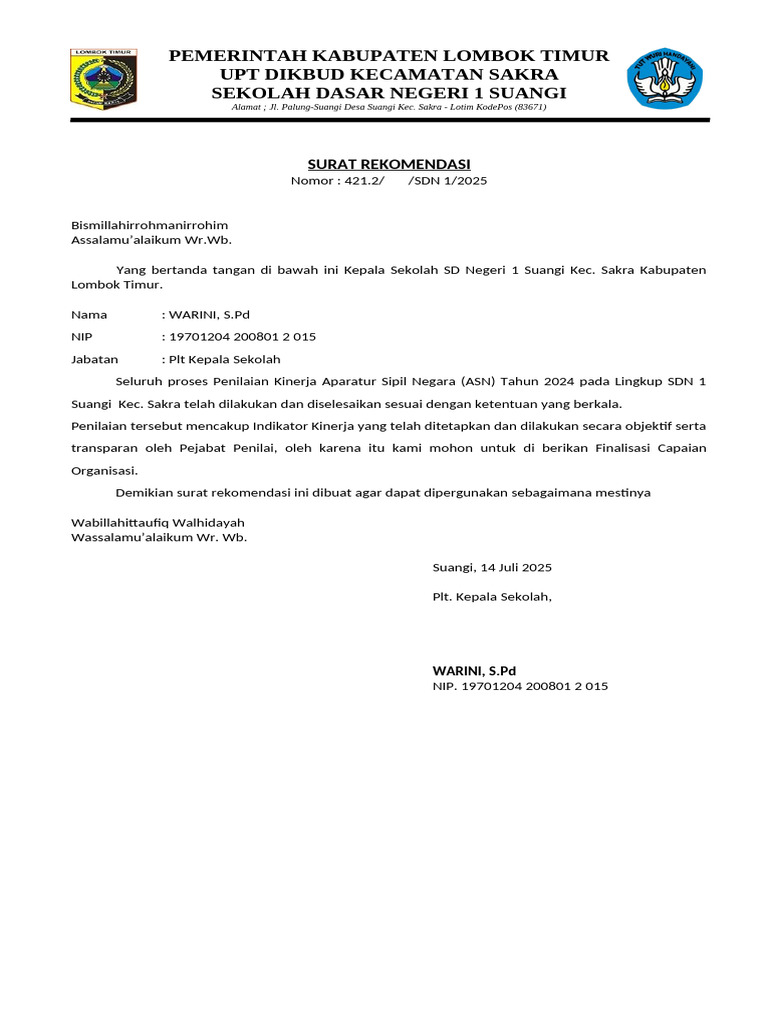 Rekomendasi | PDF