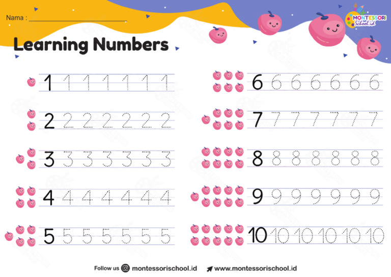 Learning Numbers | PDF