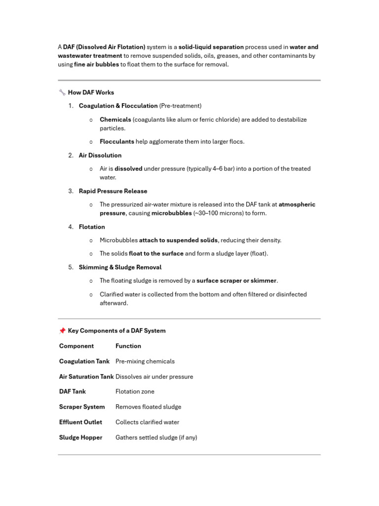 DAF System | PDF