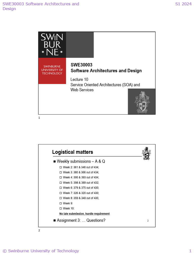 SOA and Web Services Overview | PDF | Web Service | Soap