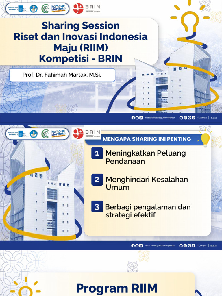 Kompetisi RIIM untuk Riset Inovatif | PDF