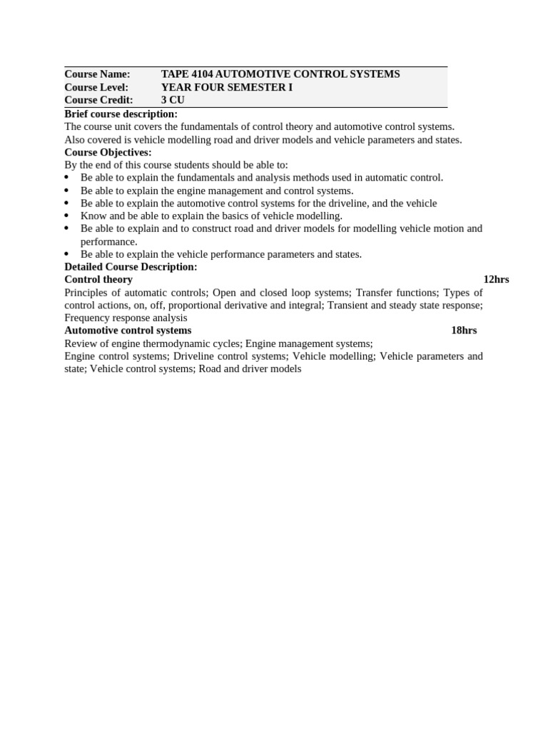 Course Outline and Some Basic Notes | PDF | Analog To Digital Converter ...