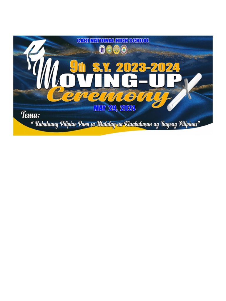 Tarp For Graduation | PDF
