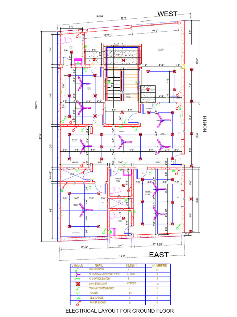 Ground Floor Electrical Plan_060252 | PDF