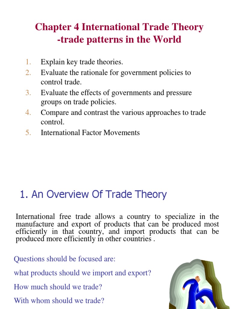 thesis topic international trade