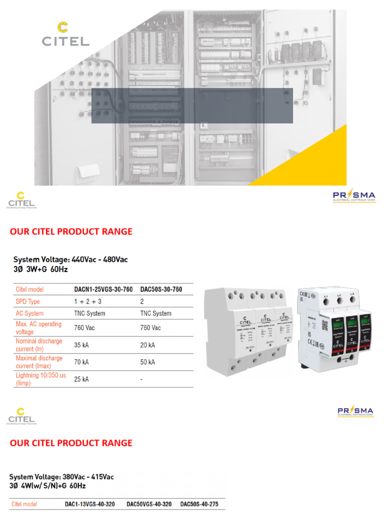 CITEL Product Range | PDF