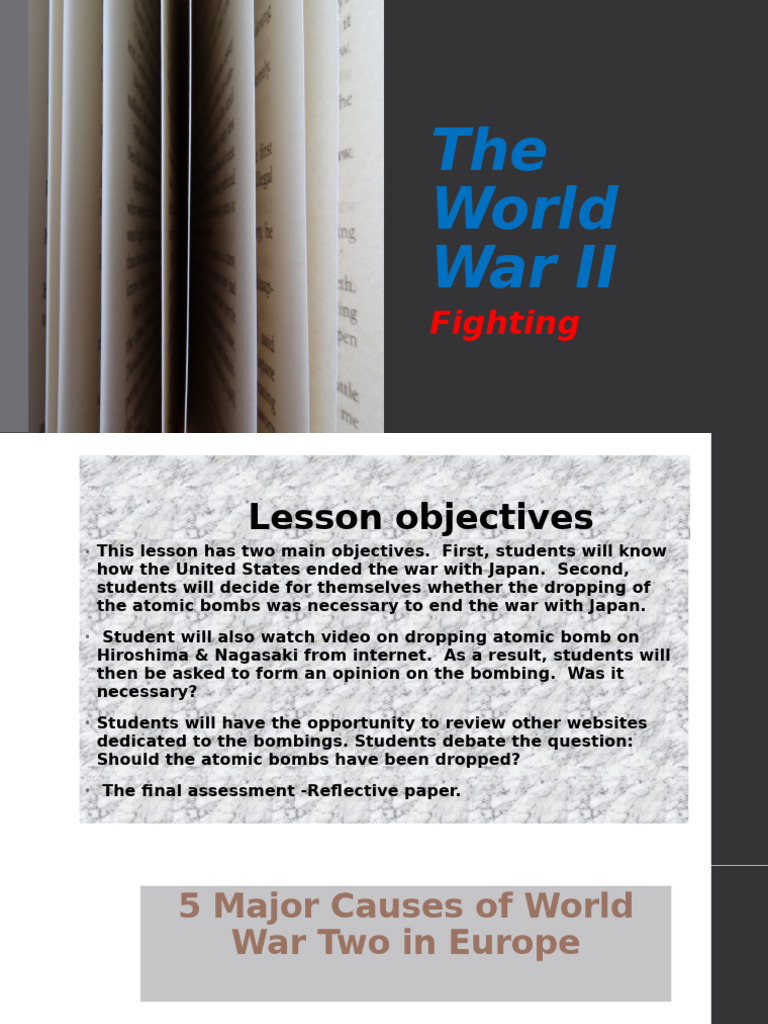 World War II PPT - Fighting | PDF