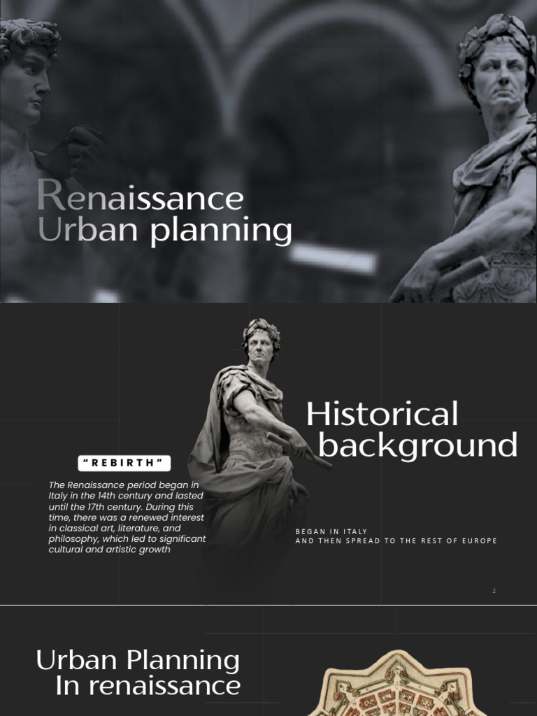 Renaissance Urban Planning Insights | PDF | Renaissance