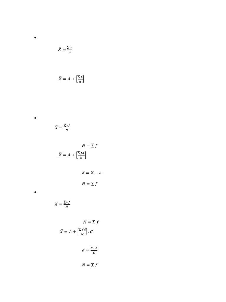 Arithmetic Mean Problems and Solutions | PDF | Mathematics