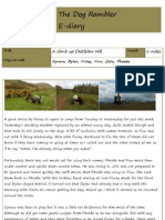 The Dog Rambler E-Diary 11 April 2012