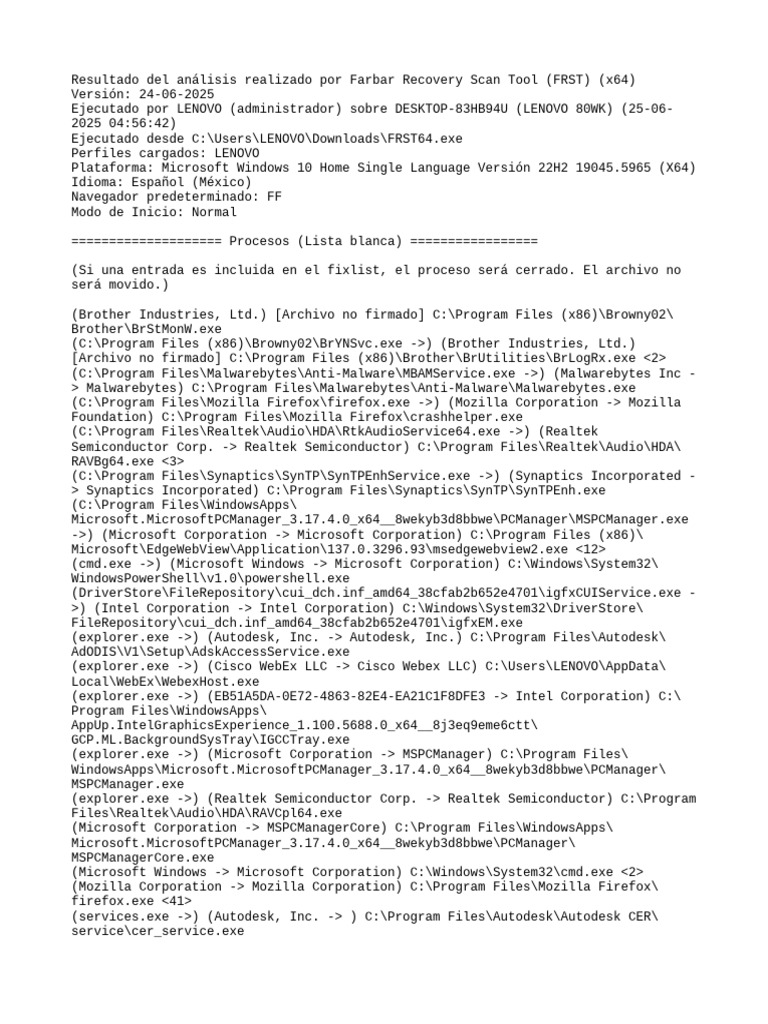 FRST | PDF | Microsoft Sql Server | Windows Registry