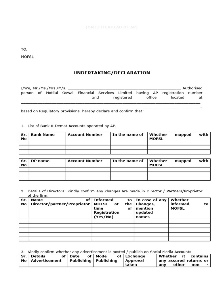 Sameer Maradia's Compliance Declaration | PDF