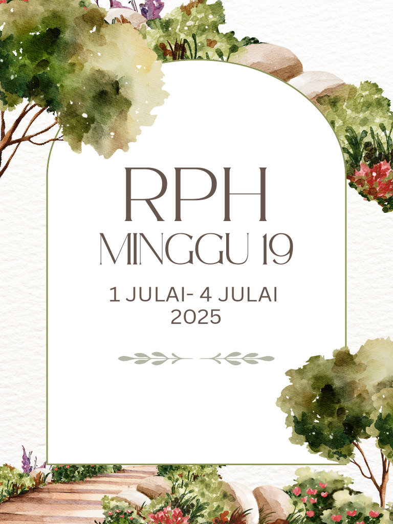 Cover RPH Minggu 19 | PDF