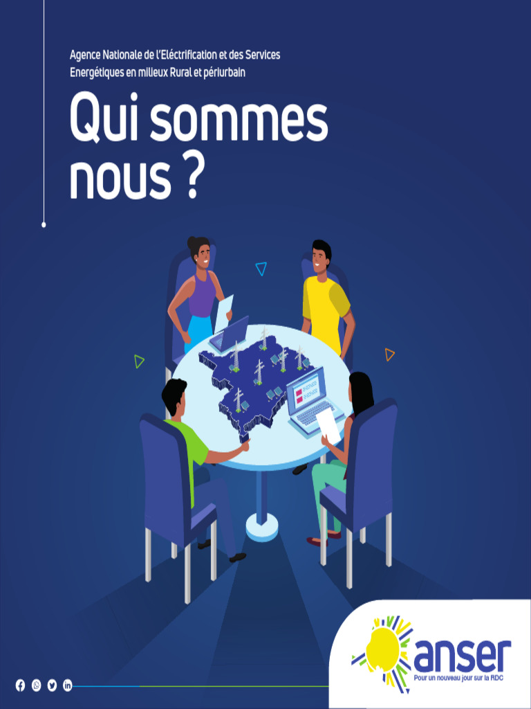 Électrification Rurale en RDC : ANSER | PDF | République démocratique ...