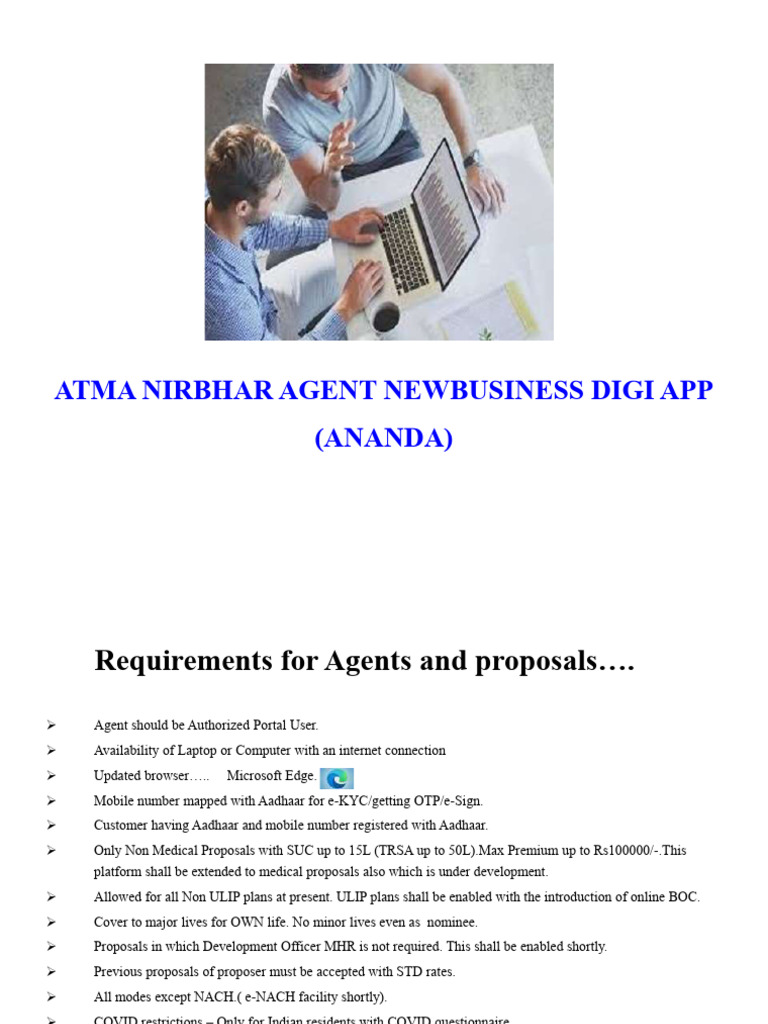 Ananda Statements