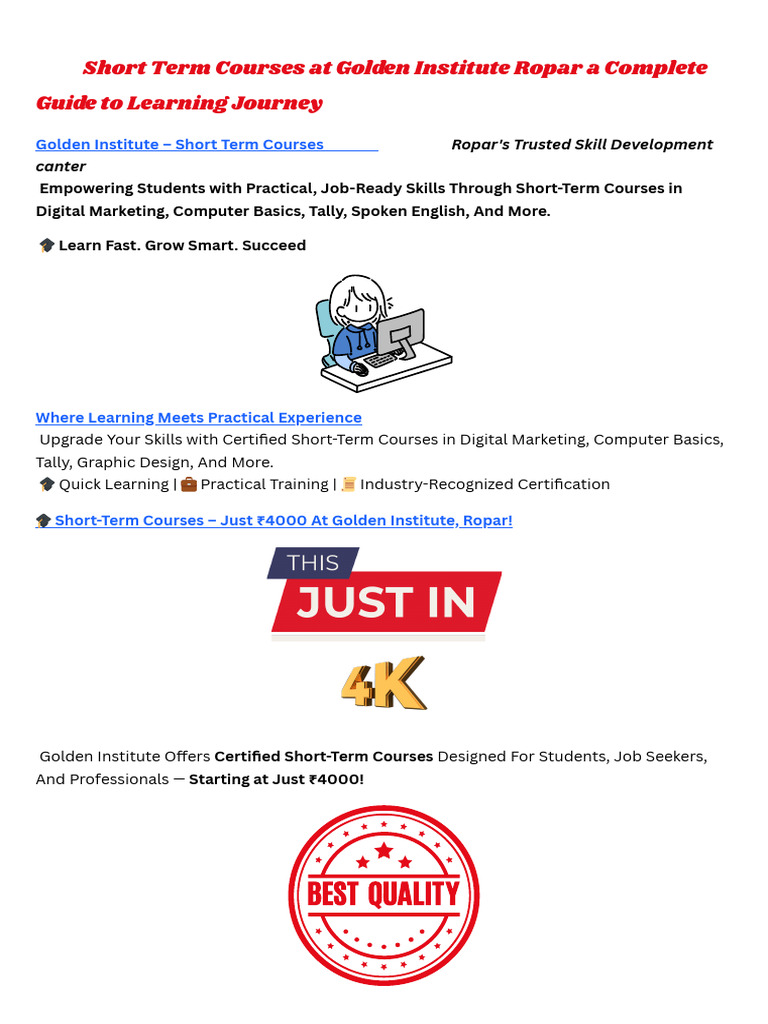 Suman PDF Shot Term Courses | PDF