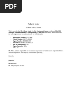 Authorized Signatory List Template | PDF