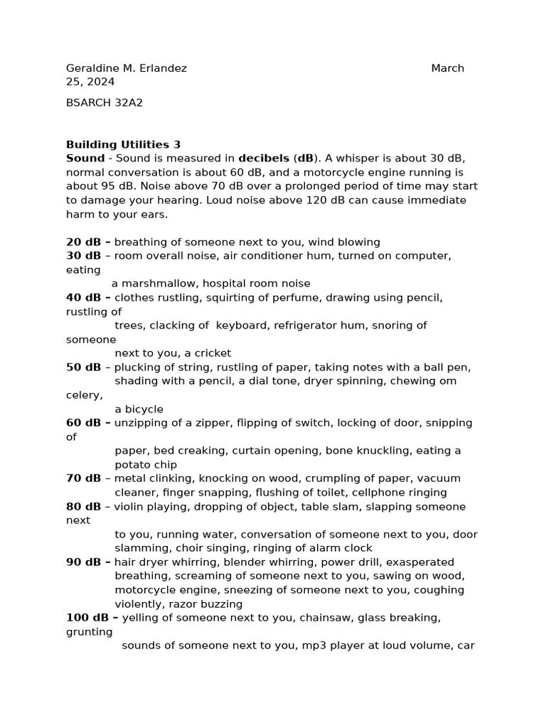Decibel | PDF
