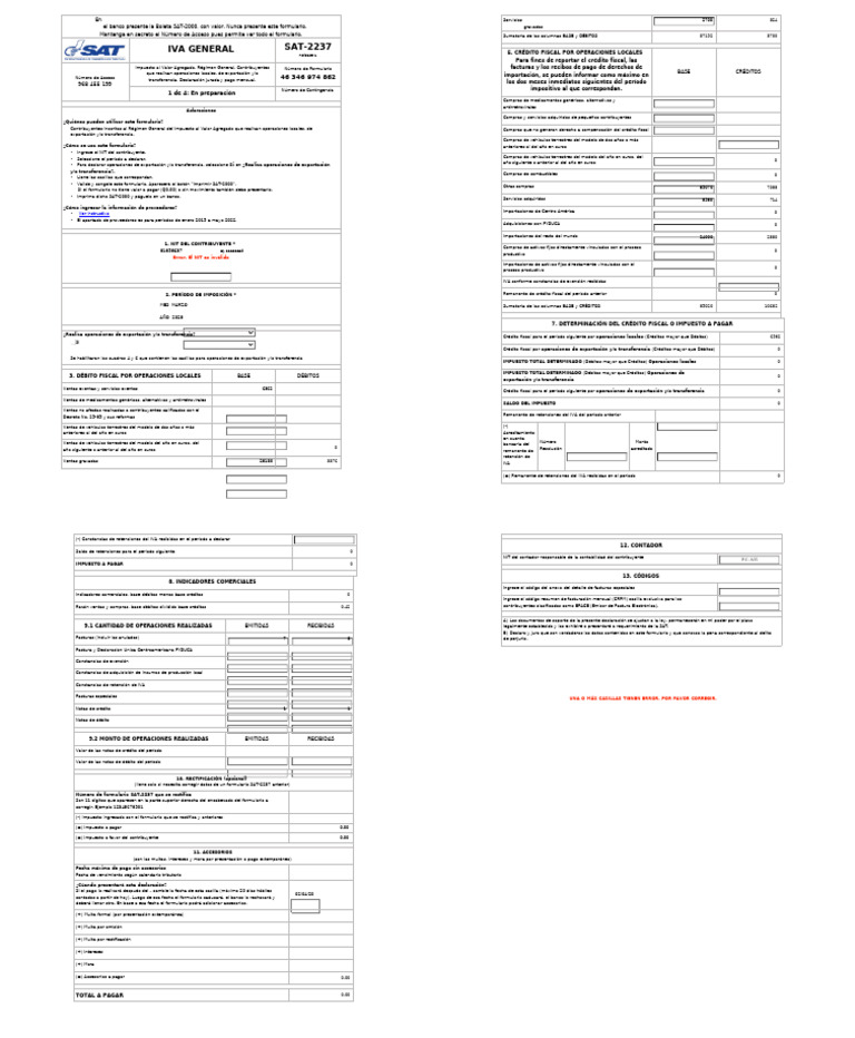 Declaracion de IVA | PDF | Impuesto al valor agregado | Factura