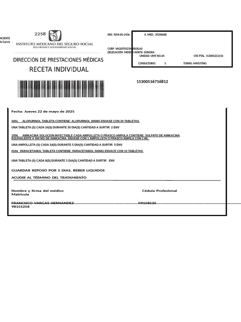 Justificante Deportivo para Reposo Médico | PDF