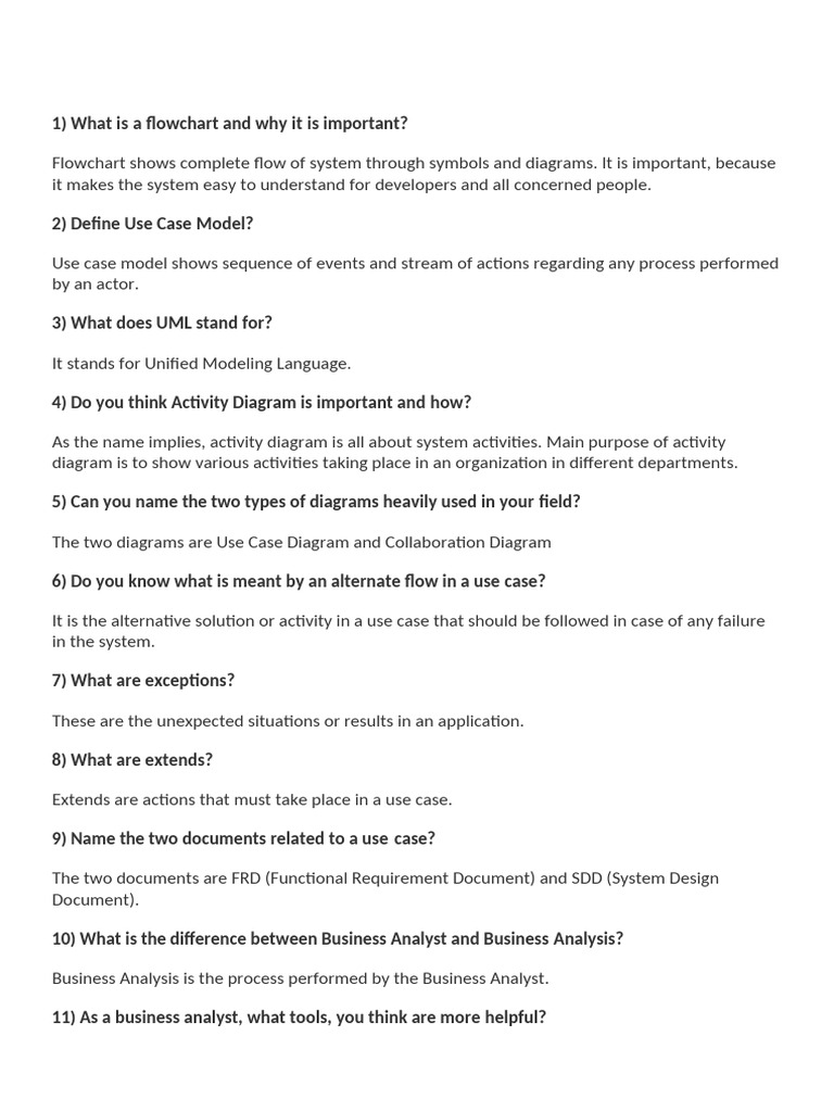 Understanding Flowcharts and Use Cases | PDF | Use Case | Agile ...