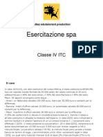 Esercitazione Spa