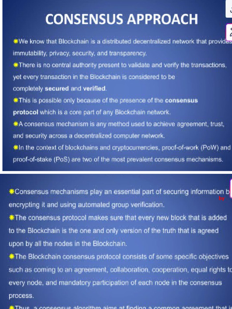 Consensus Algorithms | PDF