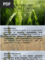 Wet vs Dry Basis Moisture Content Explained | PDF | Cereals | Solubility