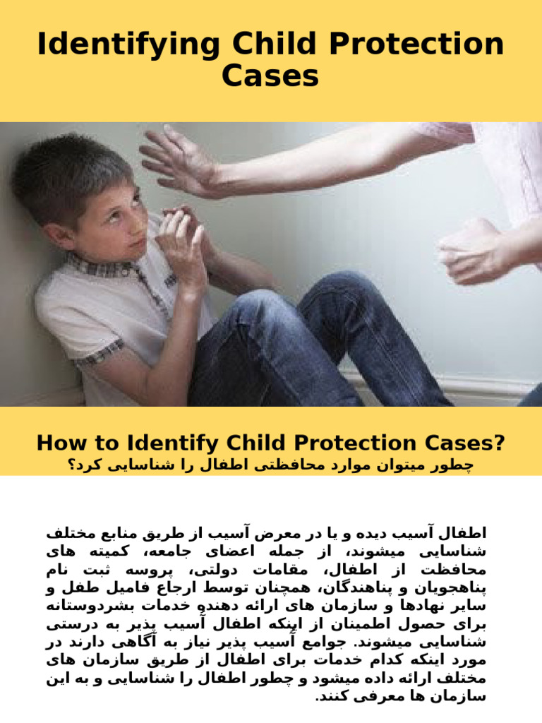 Identifying Protection Cases | PDF