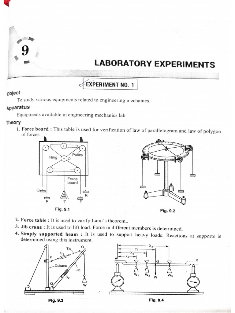 Engineering Mechanics Practical PDF | PDF
