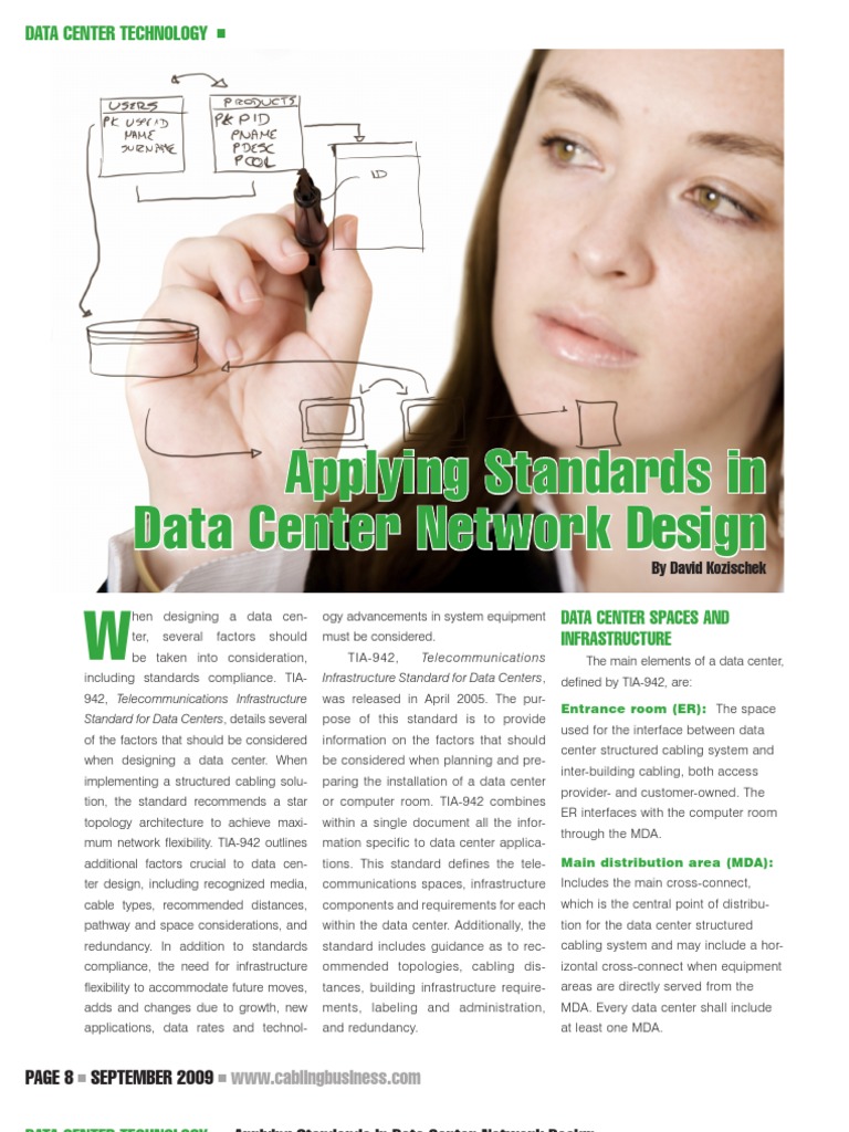 TIA-942 Data Center Design Standards | PDF | Data Center | Network Topology
